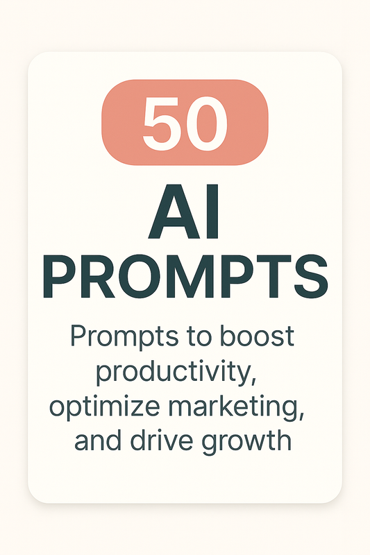 50 AI Business Growth Prompts – Scale Smarter, Not Harder
