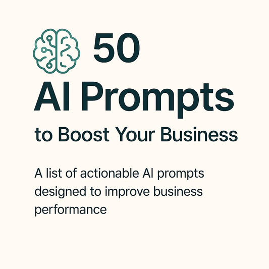 50 AI Business Growth Prompts – Scale Smarter, Not Harder